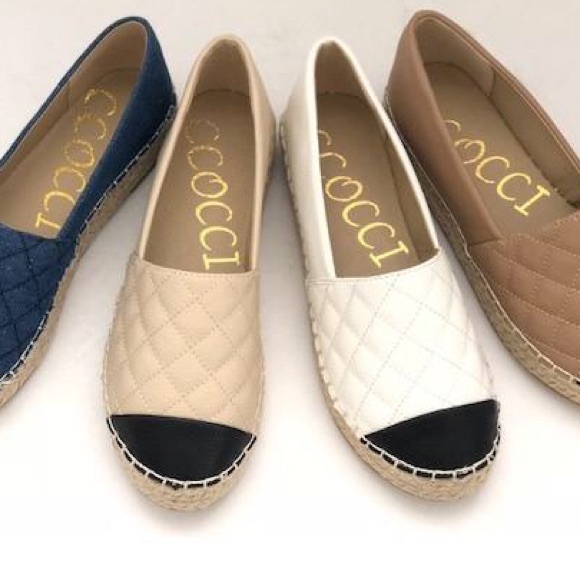Shoes - Coco Espadrille In Nude